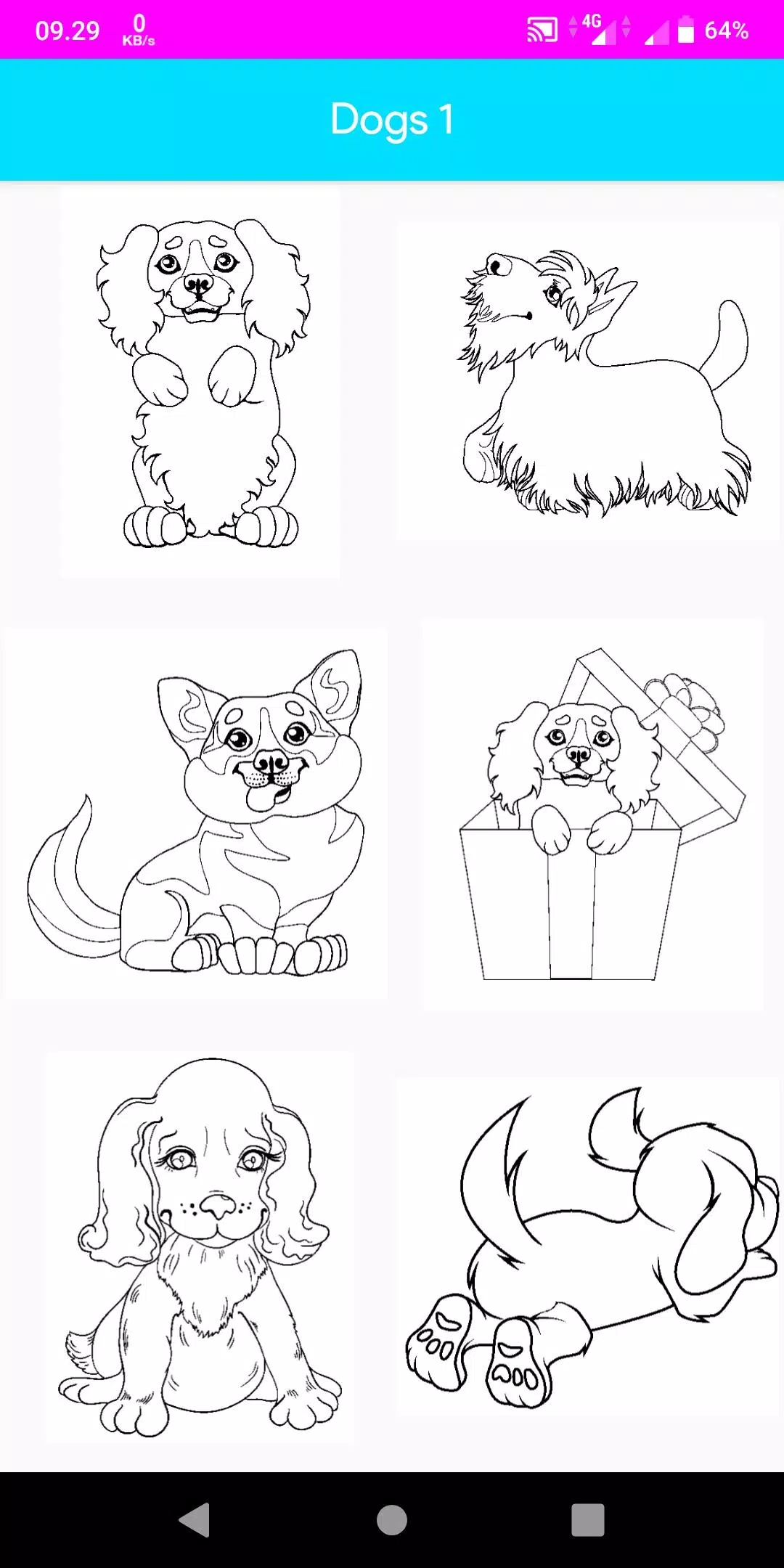 Coloring Dogs Screenshot 3