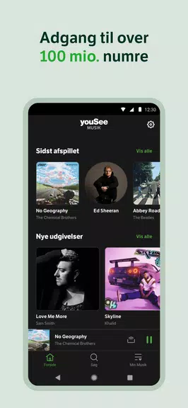 YouSee Musik Capture d’écran 1
