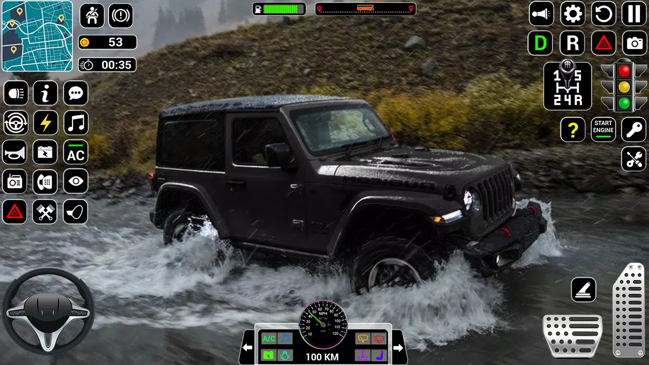 SUV 4x4 Jeep Driving Games 3D Captura de tela 2