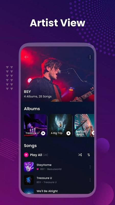 Offline Music Player: My Music ภาพหน้าจอ 3