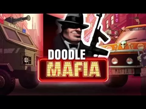 Doodle Mafia gameplay screenshot showing crime puzzle