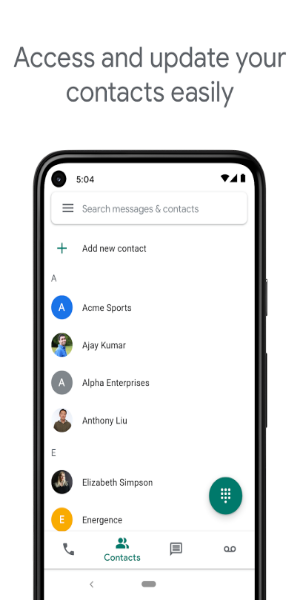 Google Voice Screenshot 3