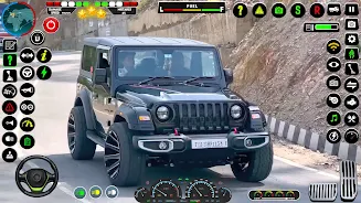 Offroad Jeep Driving:Jeep Game स्क्रीनशॉट 2