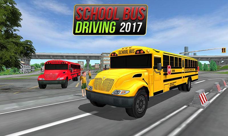 School Bus Driving Game Captura de pantalla 1