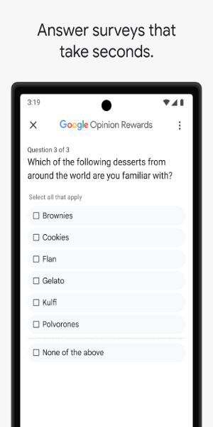 Google Opinion Rewards Ảnh chụp màn hình 2