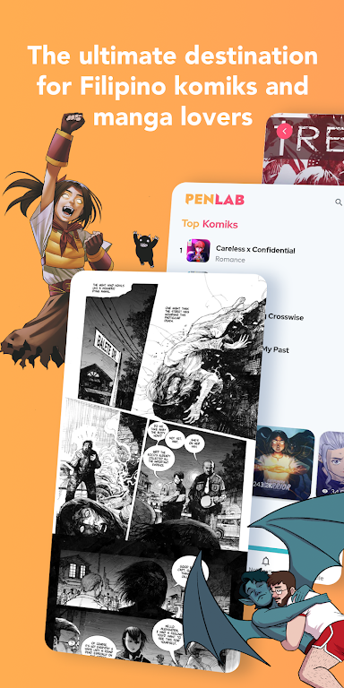 Penlab - Comics Manga Webtoons应用截图第2张