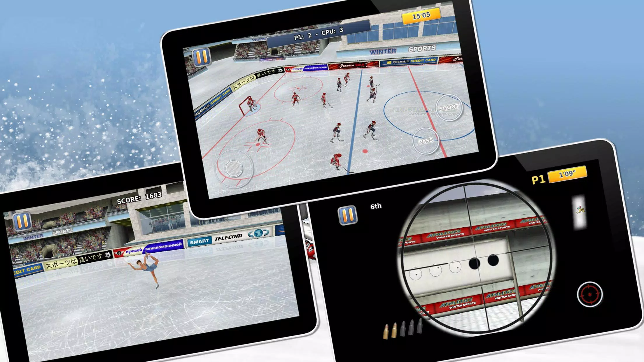 Athletics 2: Winter Sports スクリーンショット 3