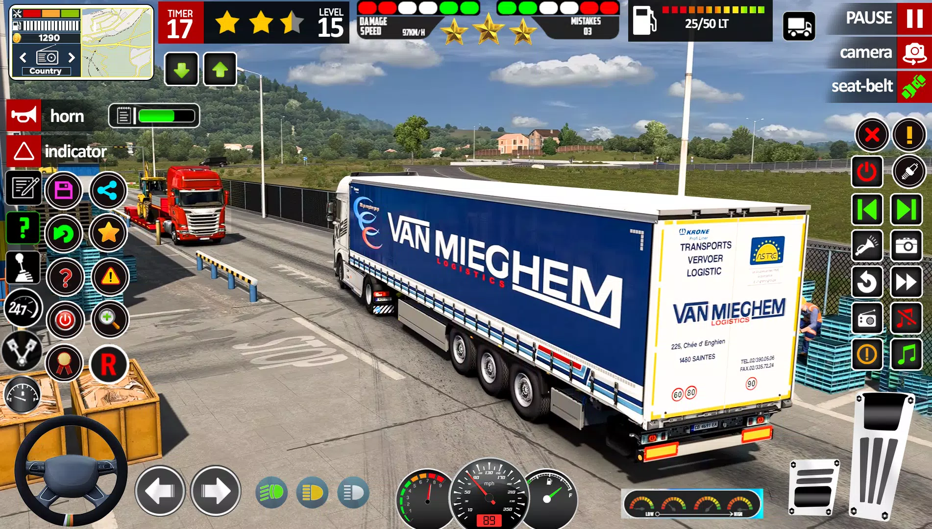 Truck Simulator: Truck Driver Captura de pantalla 1