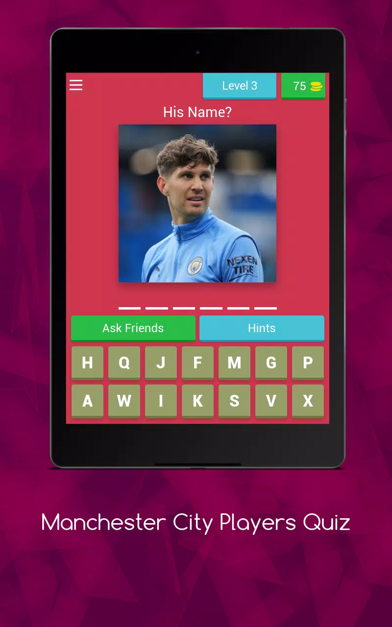 Manchester City Player’s Quiz Screenshot 4