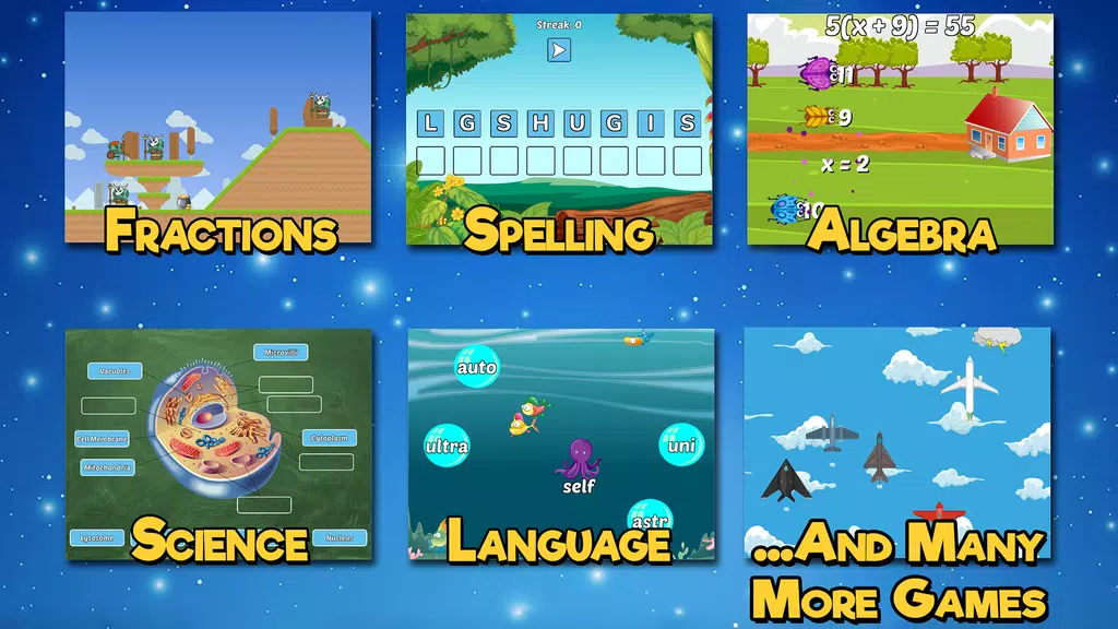 Fifth Grade Learning Games Screenshot 1