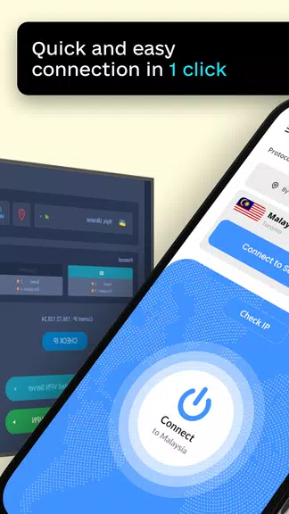 VPN Malaysia - Unlimited KL IP Capture d’écran 2