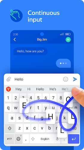 Yandex Keyboard স্ক্রিনশট 3