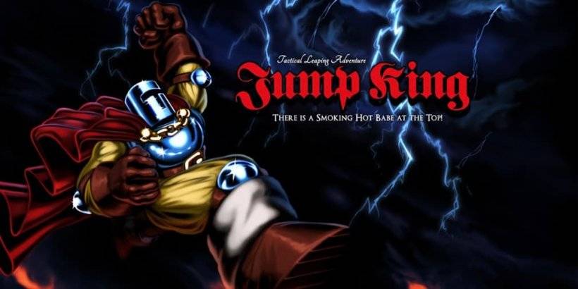 Jump King: ဂန္ထဝင်ပလက်ဖောင်းသည်မိုဘိုင်းလ်ကိုပျော့ပျောင်းသောမိတ်ဆက်မှုဖြင့်ရိုက်သည်