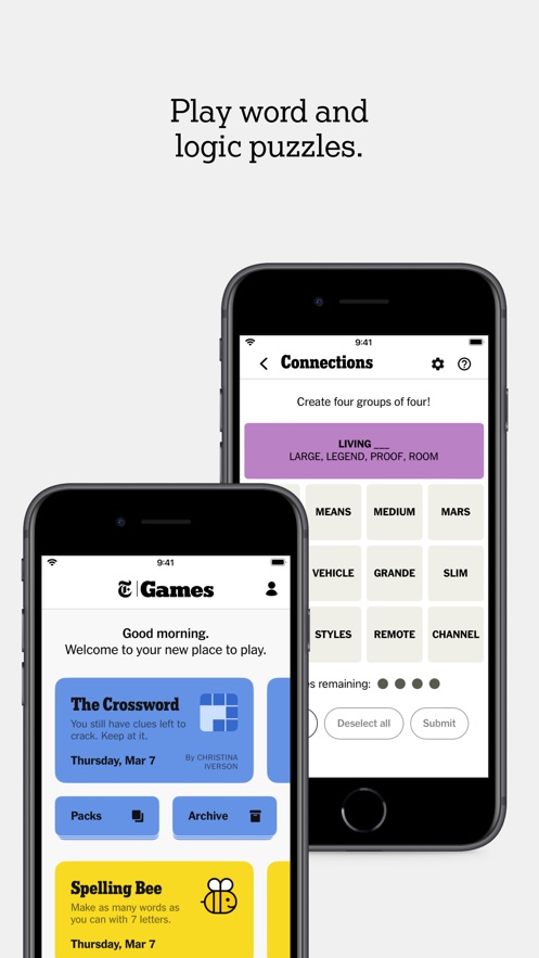 NYT Games: Word Games & Sudoku Screenshot 2