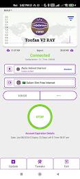 TOOFAN V2 RAY VPN Captura de tela 3