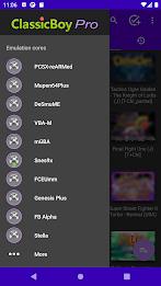 ClassicBoy Pro Games Emulator Tangkapan skrin 2