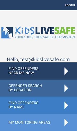 Kids Live Safe Скриншот 1