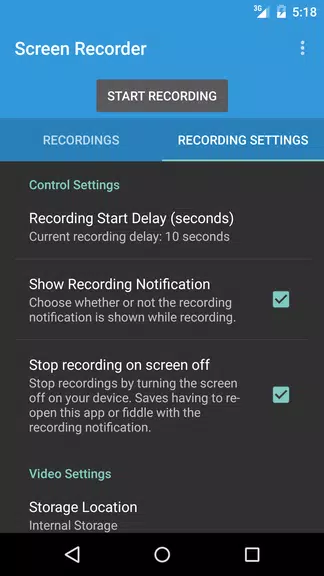 Riv Screen Recorder ภาพหน้าจอ 3