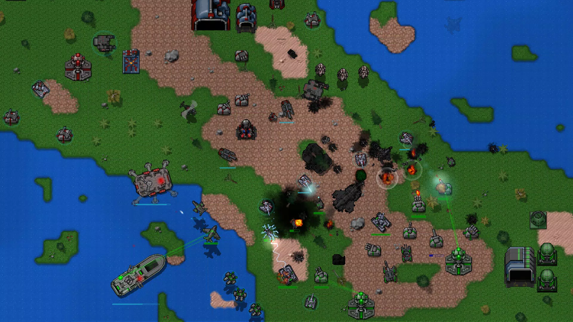 Rusted Warfare - Demo 스크린샷 1