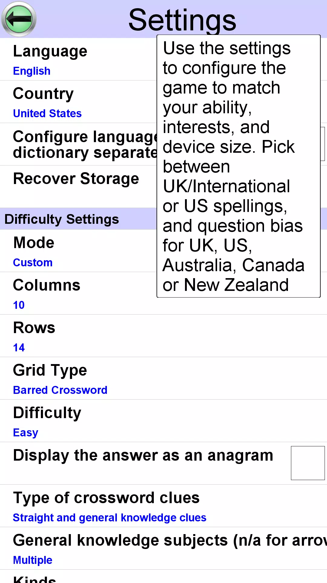Arrow Crossword スクリーンショット 4