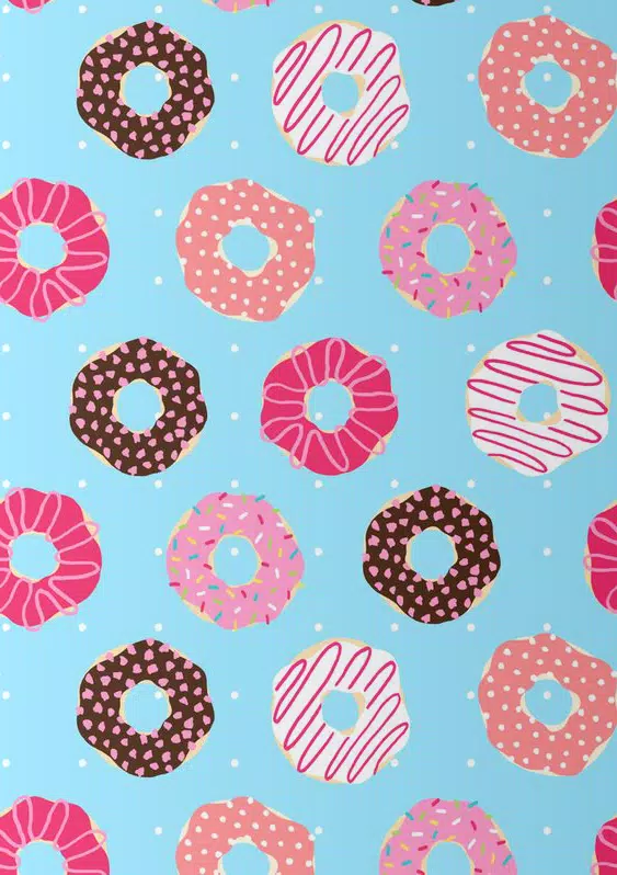 Cute Donut Wallpaper HD 4K スクリーンショット 4