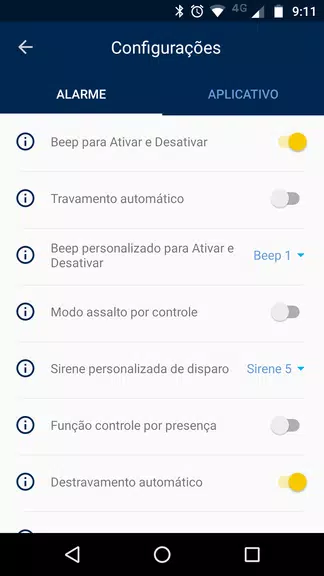 Pósitron Alarme 스크린샷 4