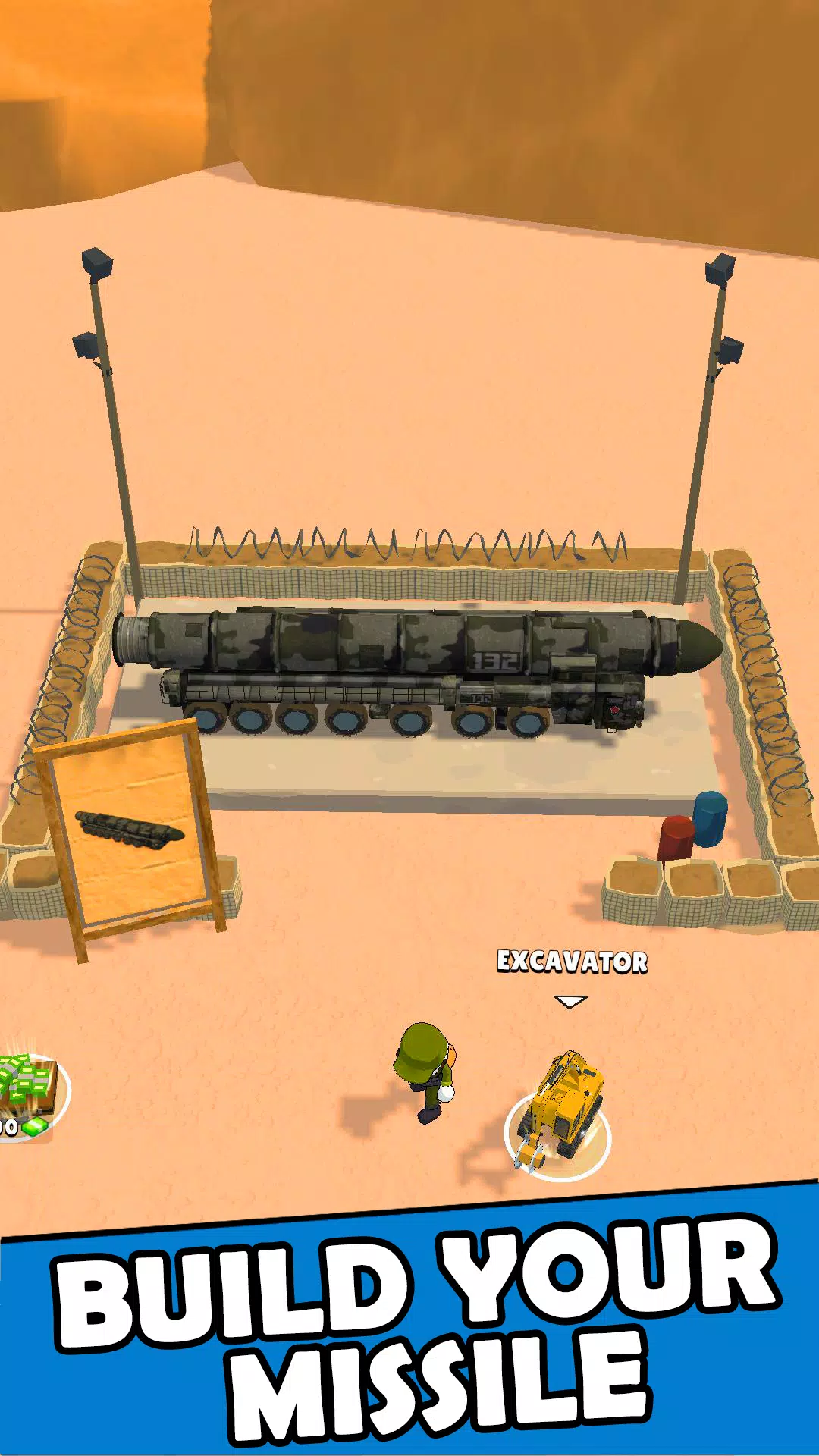 Missiles Base: Tycoon Game Tangkapan skrin 1