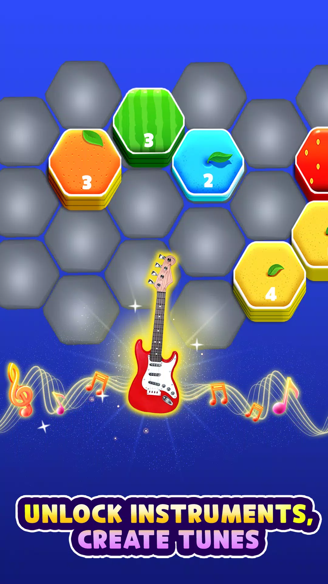 Hexa Music - Color Puzzle Screenshot 2