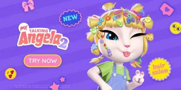 Talking Angela 2 Launches Hair Salon for Glamorous Makeovers