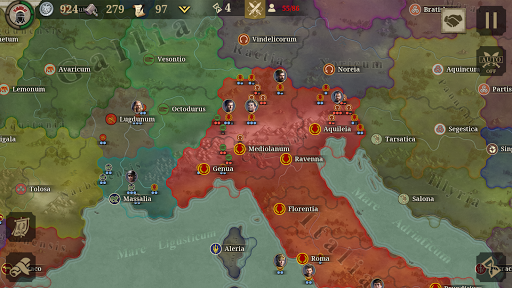 Great Conqueror Rome War Game スクリーンショット 3