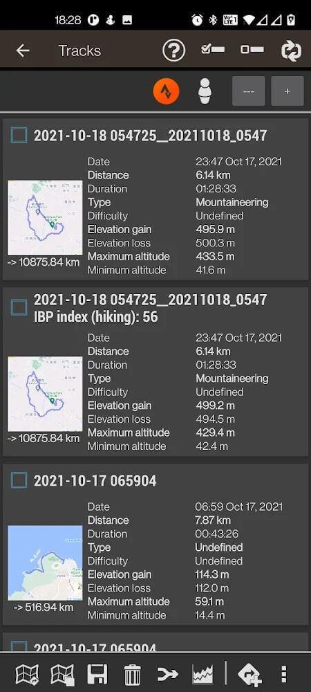 OruxMaps GP Скриншот 2