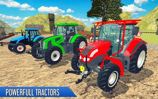 Tractor Farming Games 3D Ekran Görüntüsü 1