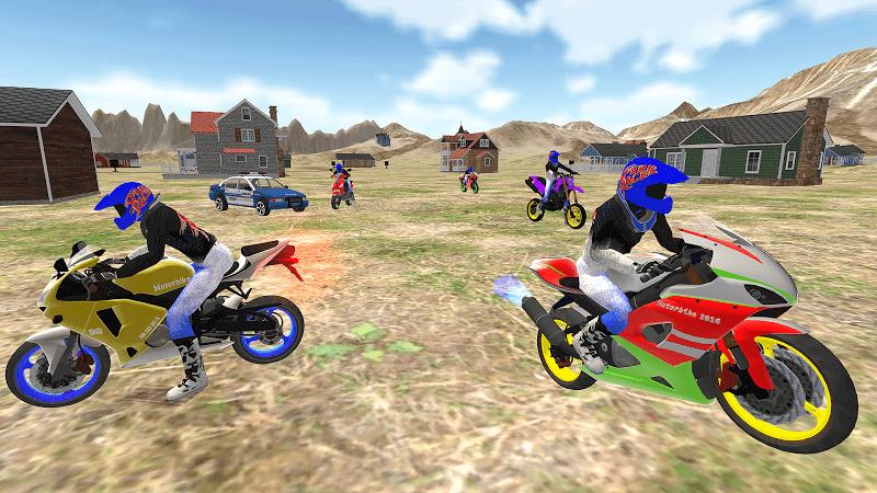 Real Moto Bike Racing Game Captura de pantalla 1