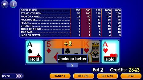 Video Poker: Multi Hand スクリーンショット 2