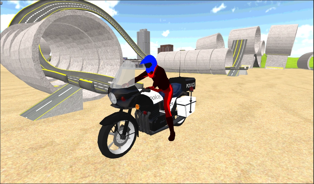 Motorbike Stunt Race 3D Screenshot 2