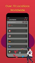World VPN : Fast Vpn Servers Captura de pantalla 1