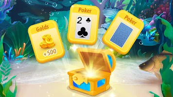 Solitaire Fish World-OceanTrip Ekran Görüntüsü 3