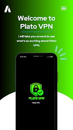 Plato VPN Super Fast Secure Capture d’écran 1