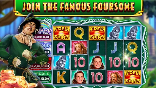 Wizard of Oz Slots Games Mod Screenshot 1