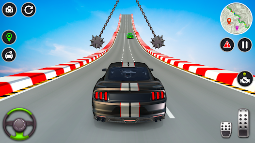 Ramp Car Stunt Racing Game Mod 스크린샷 2