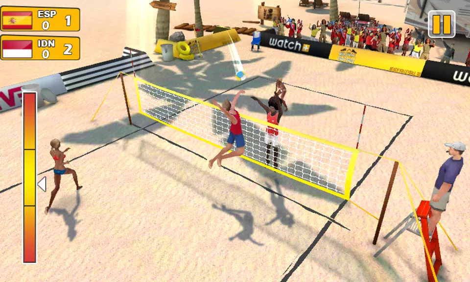 Beach Volleyball 3D स्क्रीनशॉट 1