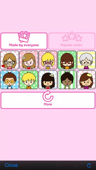 Portrait shop - cute Скриншот 4