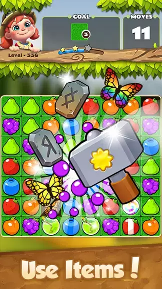 Fruits POP : Match 3 Puzzle Zrzut ekranu 4