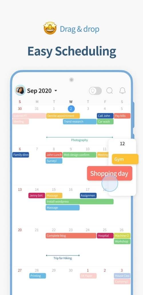 TimeBlocks -Calendar/Todo/Note Screenshot 1