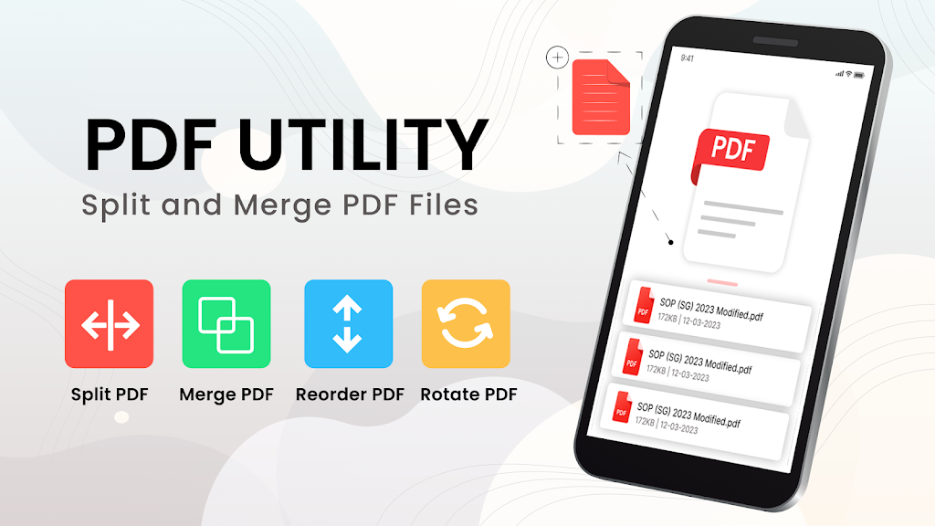 Split & Merge PDF files Schermafbeelding 1