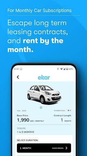 ekar Car Rental - No Deposit應用截圖第4張