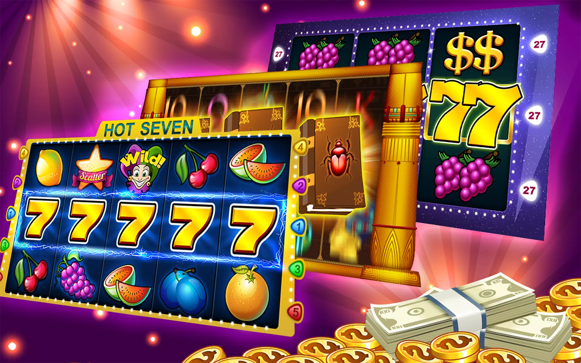 Slot machines - Casino slots Ekran Görüntüsü 2