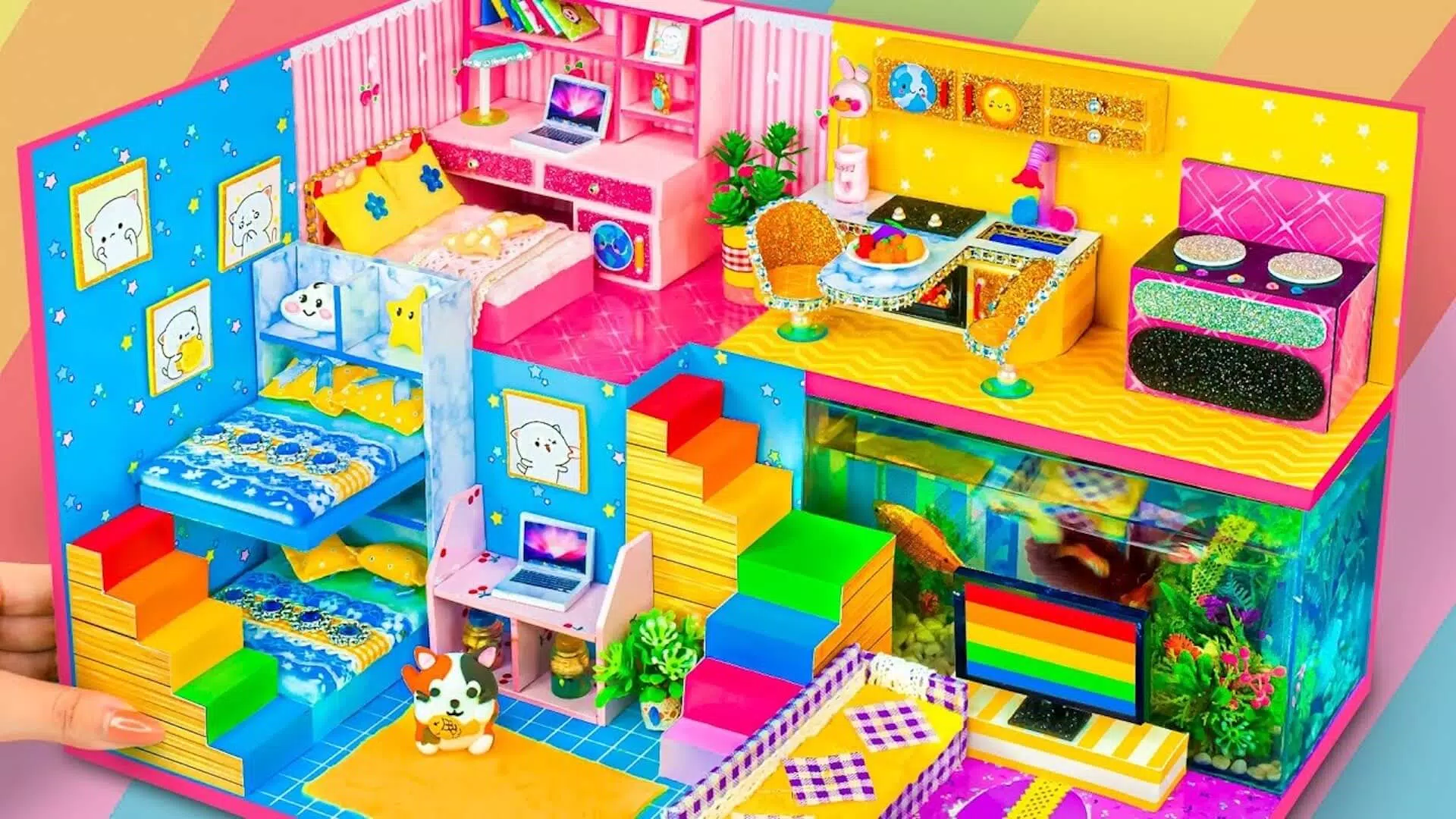 Girl Doll House Design Games Captura de tela 4