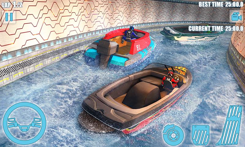 Speed Boat Crash Racing Capture d’écran 1