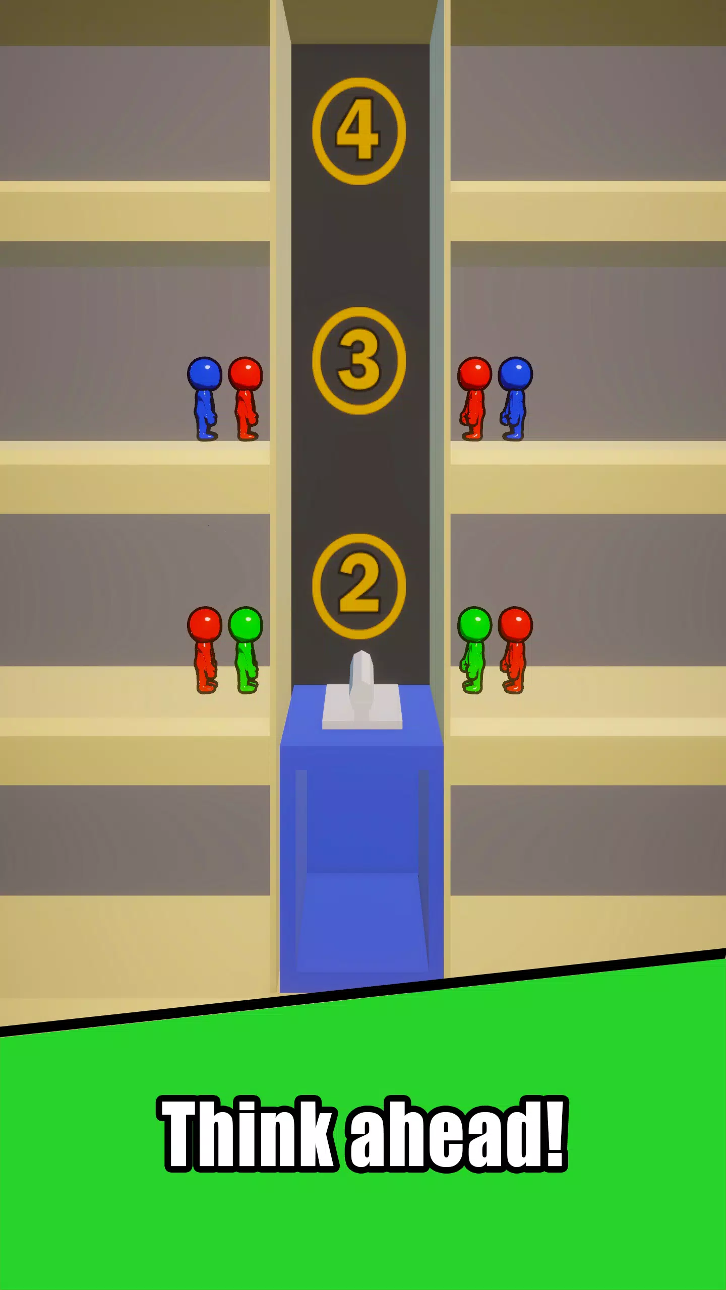 Lift Traffic: elevator game Скриншот 4